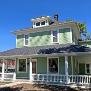 Wood Porch Spindles and Railing